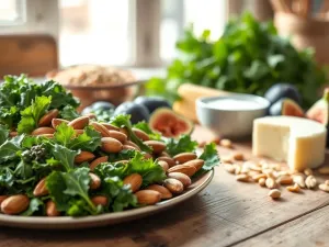 Produkty bogate w wapń – co warto jeść dla zdrowych kości?